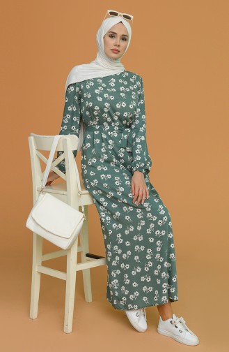 فستان أخضر 0073-02