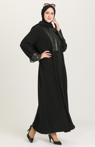 Black Abaya 1501-03