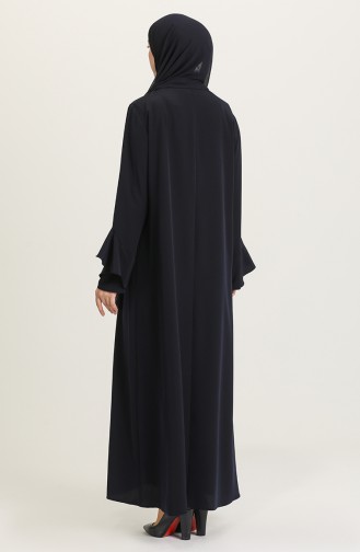 Abayas Bleu Marine 1502-01