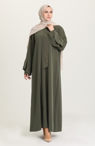 Abayas Khaki 1502-04