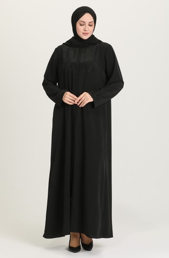 Black Abaya 1503-02