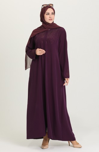 Purple Abaya 1503-03