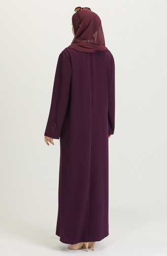 Purple Abaya 1503-03