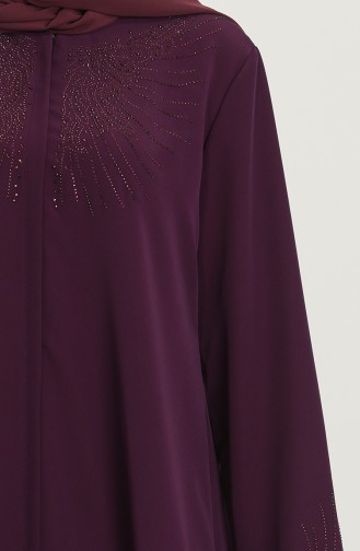 Purple Abaya 1503-03