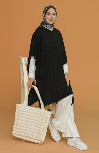 Black Poncho 4304-03