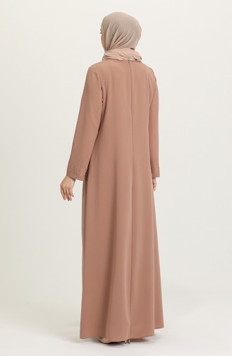 فستان كستنائي 1507-01