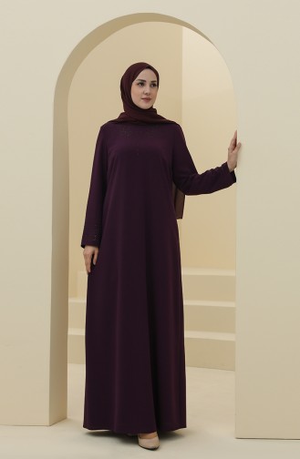 Purple İslamitische Jurk 1507-04