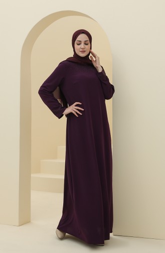 Purple İslamitische Jurk 1507-04
