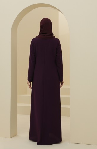Purple İslamitische Jurk 1507-04