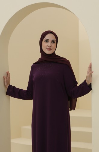 Purple İslamitische Jurk 1507-04