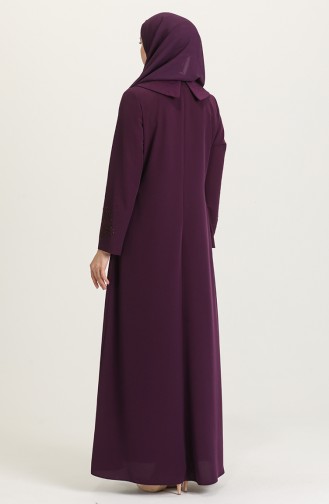 Purple İslamitische Jurk 1508-02