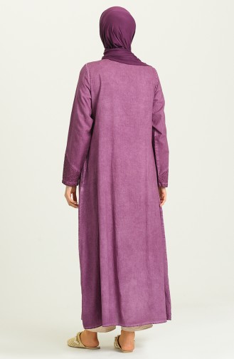 Purple Abaya 0212-02