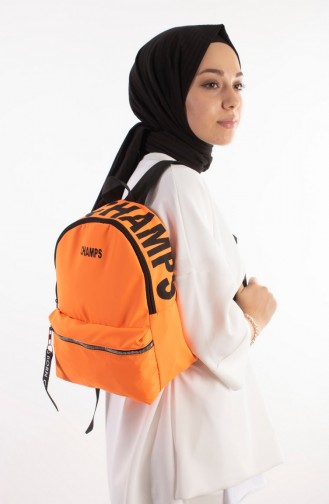 Orange Back Pack 27-15