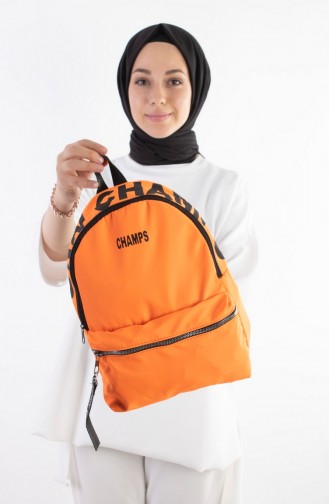 Orange Back Pack 27-15