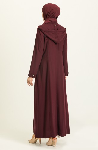 Abayas Plum 0426-02