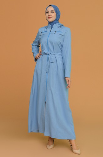 Abayas Bleu Glacé 1208-02