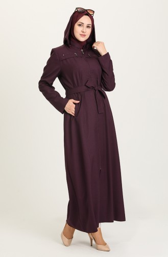 Abayas Plum 1208-04