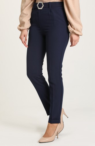 Navy Blue Pants 1009-02