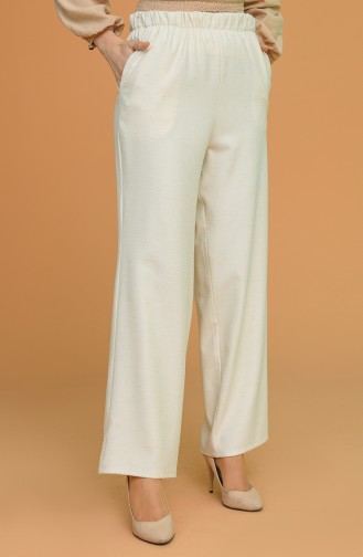Pantalon Crème 0036-05