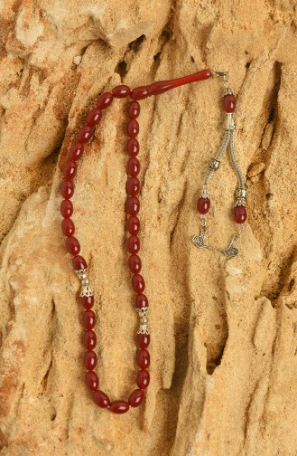 Claret red Rosary 0036-02