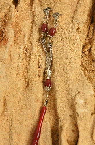 Claret red Rosary 0036-02