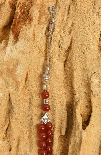 Claret red Rosary 0039-04