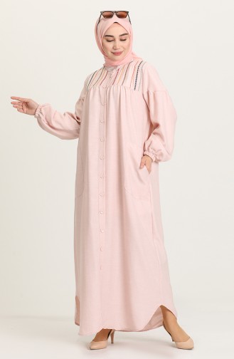 Robe Hijab Poudre 21Y8246-10