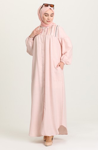 Robe Hijab Poudre 21Y8246-10