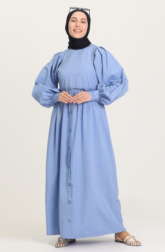 Robe Hijab Indigo 21Y8323A-02