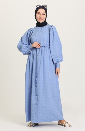 Robe Hijab Indigo 21Y8323A-02