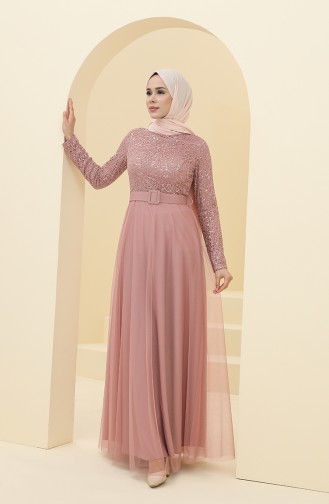 Habillé Hijab Poudre 5353-08