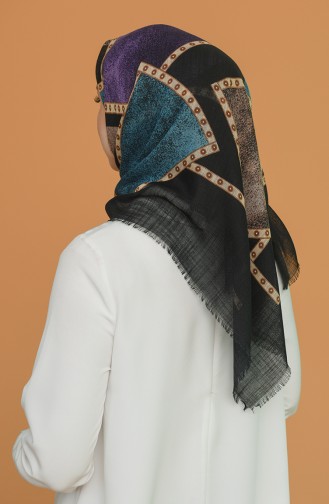 Turquoise Hoofddoek 90120-13