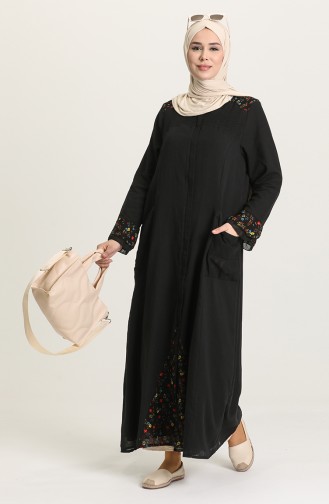 Black Abaya 0900-01