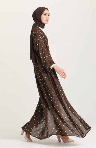 Brown Abaya 0808-01