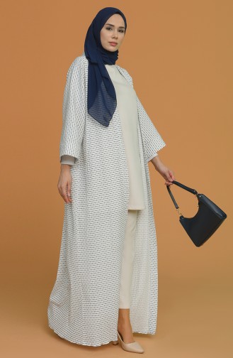 Weiß Abayas 0902-01