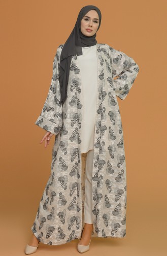 Beige Abaya 0903-01