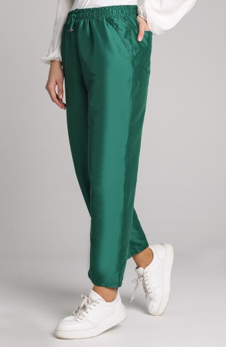 Pantalon Vert emeraude 0156-15