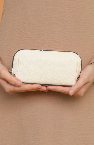 Beige Portfolio Hand Bag 1214-05