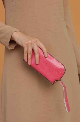 Pink Portfolio Clutch 1214-212