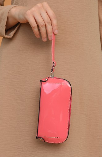 Pink Portfolio Hand Bag 1214-216