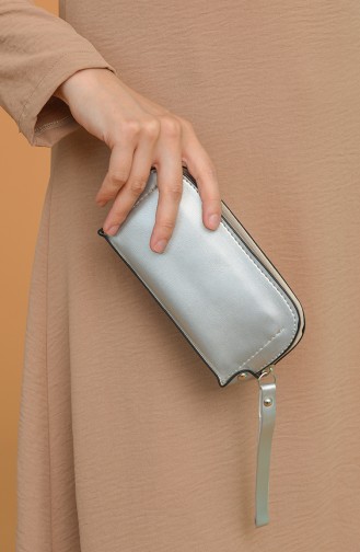 Gray Portfolio Clutch 1214-225