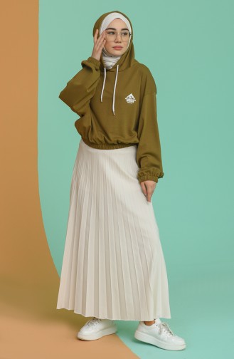 Sweatshirt Khaki 1122-03