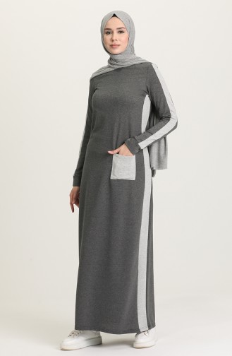 Robe Hijab Gris 3262-16