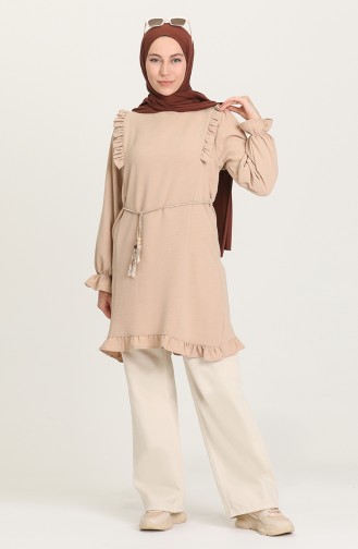 Beige Tunikas 5227-01