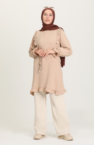 Beige Tunikas 5227-01