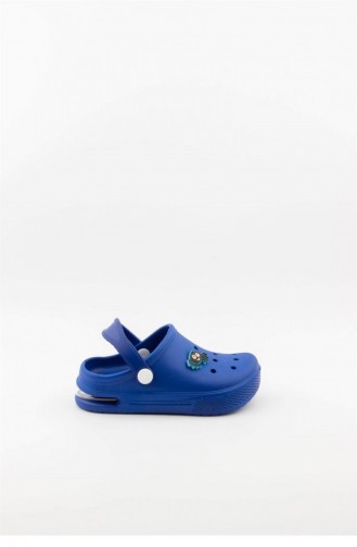 Blue Summer Slippers 3608.MM MAVI