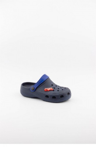 Blue Summer Slippers 3519.MM LACIVERT-MAVI