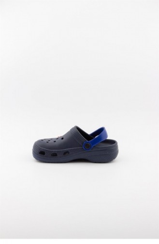 Blue Summer slippers 3519.MM LACIVERT-MAVI