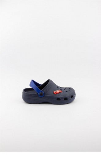 Blue Summer Slippers 3519.MM LACIVERT-MAVI