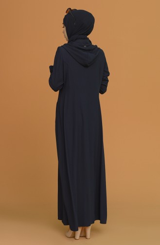 Abayas Bleu Marine 0426-04